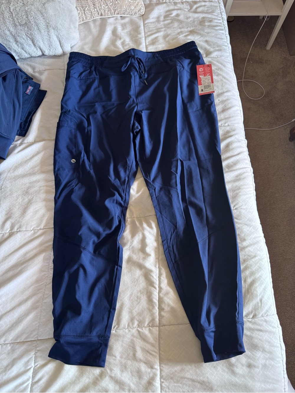 Women's Navy Track Jogger Pants - Comfortable Athletic Fit